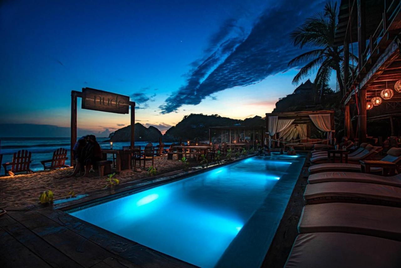 Hotel Nude Zipolite & Beach Club Εξωτερικό φωτογραφία